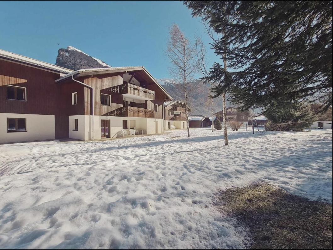 Appartement Renove T2, Vue Montagne Samoëns Dış mekan fotoğraf