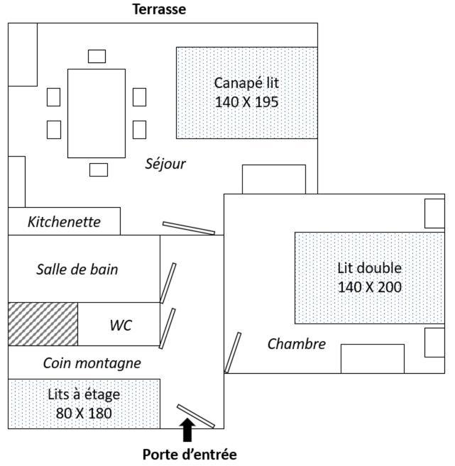 Appartement Renove T2, Vue Montagne Samoëns Dış mekan fotoğraf