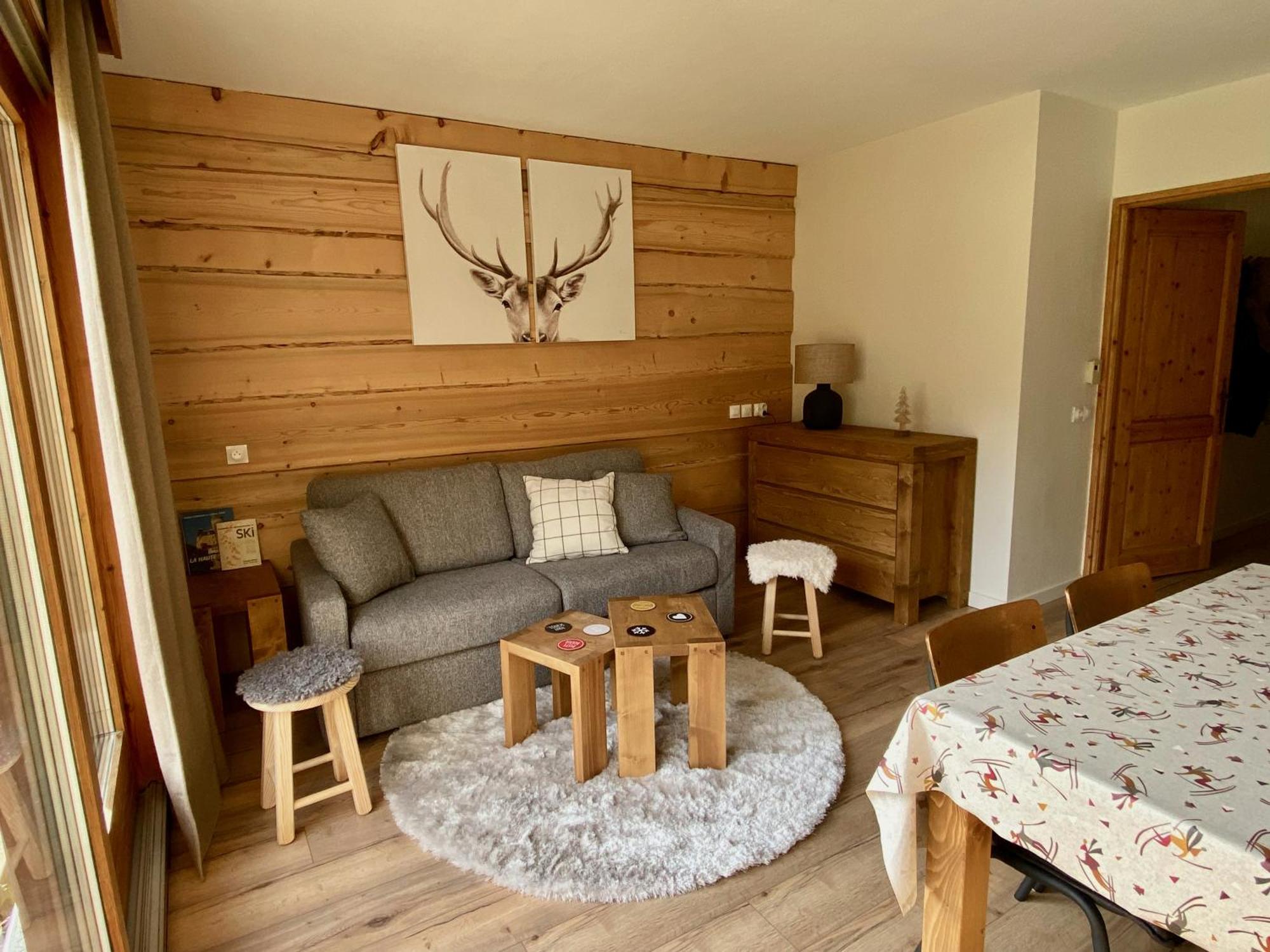 Appartement Renove T2, Vue Montagne Samoëns Dış mekan fotoğraf