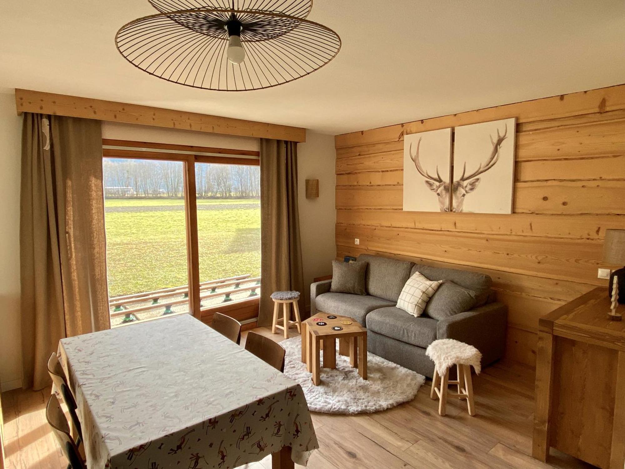 Appartement Renove T2, Vue Montagne Samoëns Dış mekan fotoğraf
