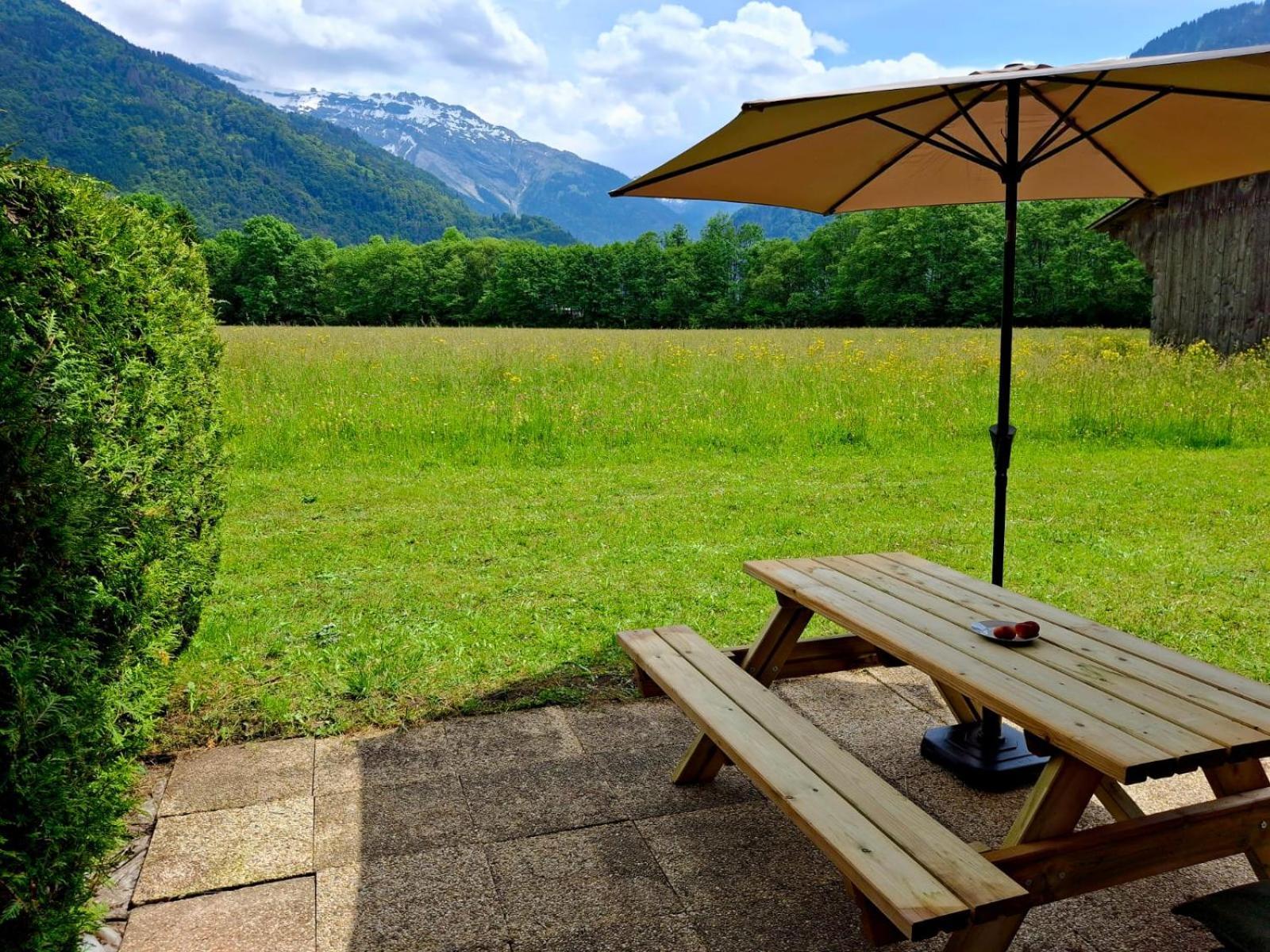 Appartement Renove T2, Vue Montagne Samoëns Dış mekan fotoğraf